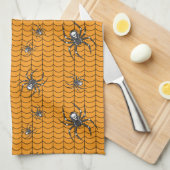 Spinnen op Parade Kitchen Towel Theedoek (Quarter Fold)