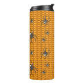 Spinnen op thermisch getumbler bij parade thermosbeker (Gedraaid links)