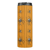 Spinnen op thermisch getumbler bij parade thermosbeker (Achterkant)