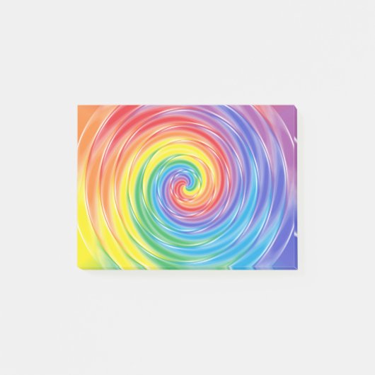 Spinnen regenboog post-it® notes (Voorkant)