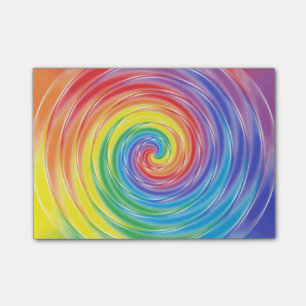 Spinnen regenboog post-it® notes