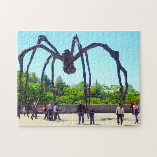Spinnen Sculptuur Ottawa. Legpuzzel (Horizontaal)
