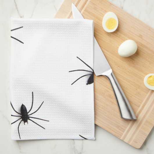 spinnen theedoek (Quarter Fold)