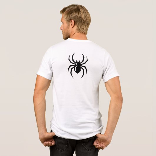 Spinnen Tri-Blend T-shirt (Achterkant volledig)