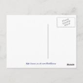 Spinnen van de regenboogschijf briefkaart (Achterkant)