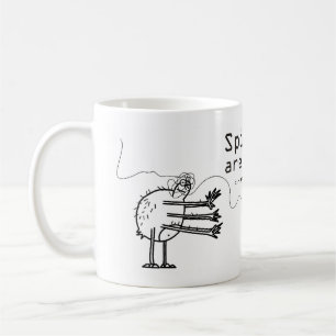 Spinnen zijn cool. koffiemok