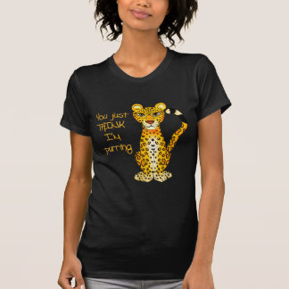Spinnende Jaguar T-shirt