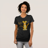 Spinnende Jaguar T-shirt (Voorkant volledig)