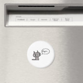 Spinnende kat magneet (Insitu (Vaatwasser))