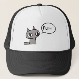 Spinnende kat trucker pet