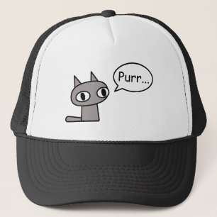 Spinnende kat trucker pet