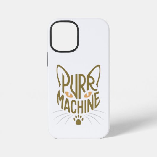 spinnende machine iPhone hoesje (Achterkant)