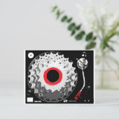 Spinnende Radertjes Briefkaart (Staand voorkant)