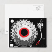 Spinnende Radertjes Briefkaart (Voorkant / Achterkant)