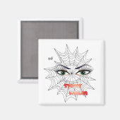 Spinnenfrau/Magnet Magneet (Voorkant / Achterkant)