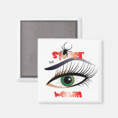 Spinnenfrau/Magnet Magneet (Voorkant / Achterkant)