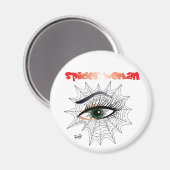 Spinnenfrau/Magnet Magneet (Voorkant / Achterkant)
