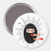 Spinnenfrau/Magnet Magneet (Voorkant / Achterkant)