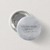 Spinnengeest – Moedig Natuur-Inspirerend Ontwerp H Ronde Button 3,2 Cm (Voorkant /achterkant)