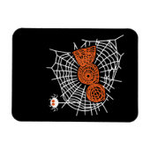 spinnengeschenk | Boo Spin Web voor Vrouw Grappig Magneet (Horizontaal)