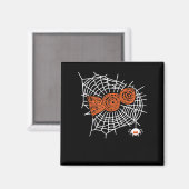 spinnengeschenk | Boo Spin Web voor Vrouw Grappig Magneet (Voorkant / Achterkant)