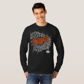spinnengeschenk | Boo Spin Web voor Vrouw Grappig T-shirt (Voorkant volledig)