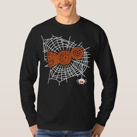spinnengeschenk | Boo Spin Web voor Vrouw Grappig T-shirt (Voorkant)