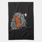 spinnengeschenk | Boo Spin Web voor Vrouw Grappig Theedoek (Verticaal)
