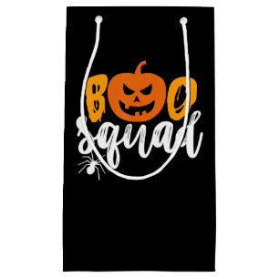 spinnengeschenk Boo Squad - Pompoenspin Hallowee Klein Cadeauzakje