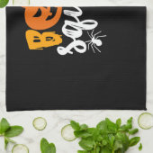 spinnengeschenk | Boo Squad - Pompoenspin Hallowee Theedoek (Gevouwen)