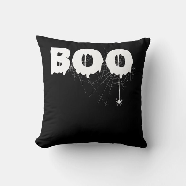 spinnengeschenk | Halloween Grappige Enge Kleine S Kussen (Voorkant)