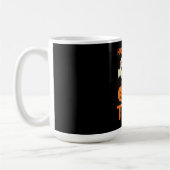 spinnengeschenk | Halloween Team Pompoen Spook Koffiemok (Links)