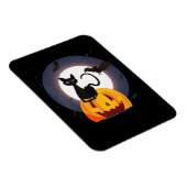 spinnengeschenk | Halloween Zwarte Kat Spin Pompoe Magneet (Rechterzijde)