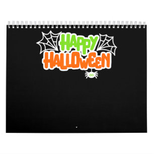 spinnengeschenk Happy Halloween Kleurrijke Schat Kalender