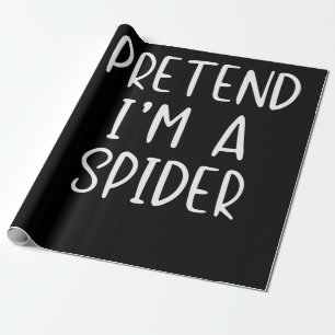 spinnengeschenk Pretend spin kostuum Halloween La Cadeaupapier