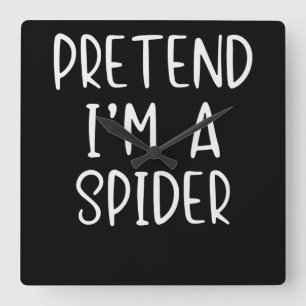 spinnengeschenk Pretend spin kostuum Halloween La Vierkante Klok
