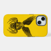 Spinnenkop met Adelaar iPhone 15 Case (Achterkant horizontaal)