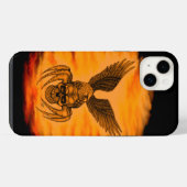 Spinnenkop met Adelaar iPhone Hoesje (Achterkant horizontaal)