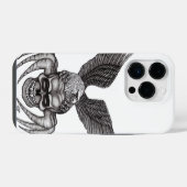 Spinnenkop met Adelaar iPhone Hoesje (Achterkant horizontaal)
