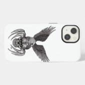Spinnenkop met Adelaar iPhone Hoesje (Achterkant horizontaal)