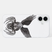Spinnenkop met Adelaar iPhone Hoesje (Achterkant horizontaal)