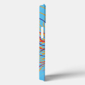 Spinnenoog  / Hemelblauwe achtergrond Case-Mate iPhone Case (Achterkant / Rechts)