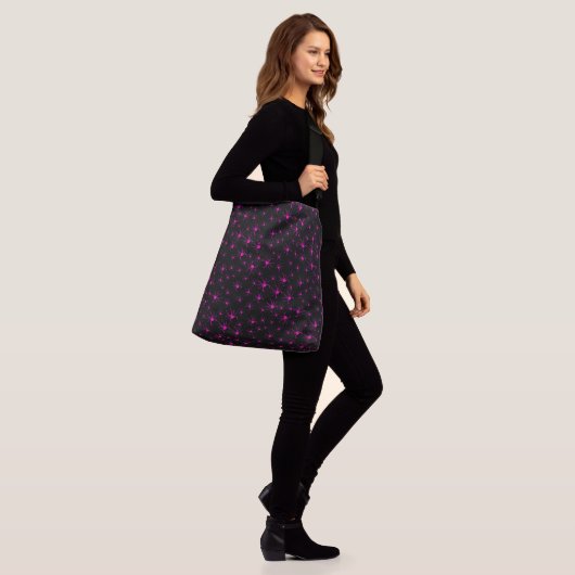 Spinnenpatroon Crossbody Tas (Op model)
