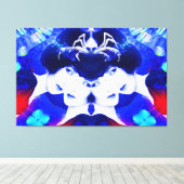 Spinnenweb Canvas Afdruk (Insitu (Houten vloer))