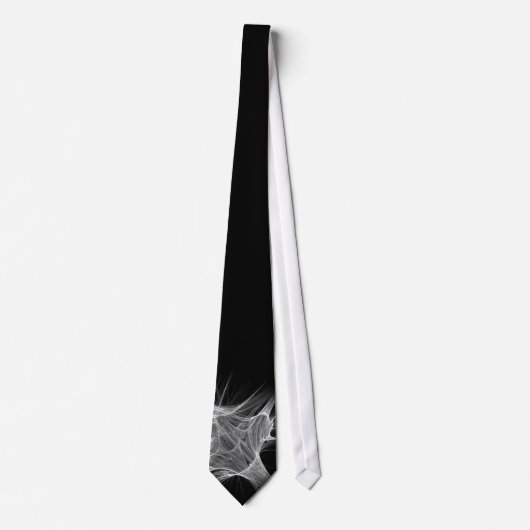 Spinnenweb Fractal Design Stropdas (Voorkant)