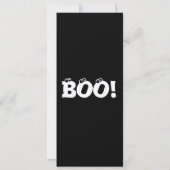 Spinnenweb Halloween-feestuitnodigingen Kaart (Achterkant)