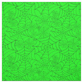 spinnenweb halloween gotisch spinnenweb zuur groen stof (Swatch)