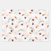 Spinnenweb Halloween Inpakpapier Vel (Voorkant)