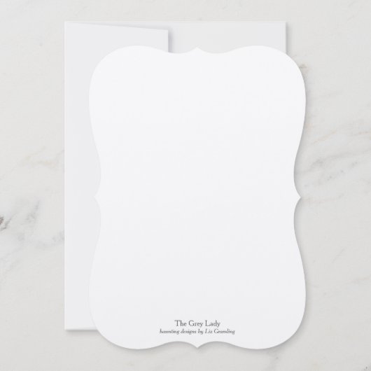 Spinnenweb Halloween Uitnodiging (Achterkant)