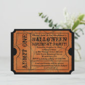  Spinnenweb Halloween Verjaardagsfeest Kaart (Staand voorkant)